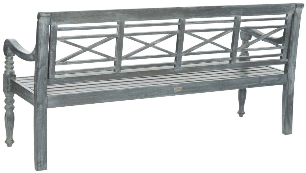 Safavieh Karoo Indoor/Outdoor Contemporary Acacia Bench - Image 7