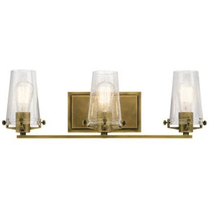 Kichler Lighting - Wall Mt Bath 3 Arm - Alton - 3 Light Bath Vanity In Vintage