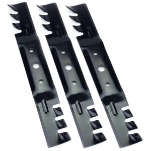 (3) Mulching Blades for John Deere 48" L120,L130,2048,2148 GX20250,GX20819