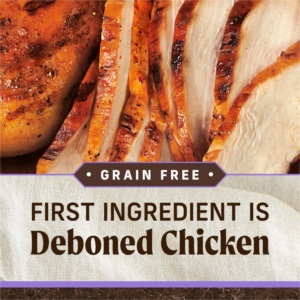 Merrick Grain-Free Puppy Dry Dog Food, High Protein Real Chicken & Sweet Potato, 22 lb Bag - Image 3