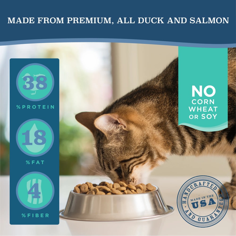 Blackwood Grain Free Cat Food Duck Meal, Salmon Meal & Field Pea 13.2 lb. - Image 2