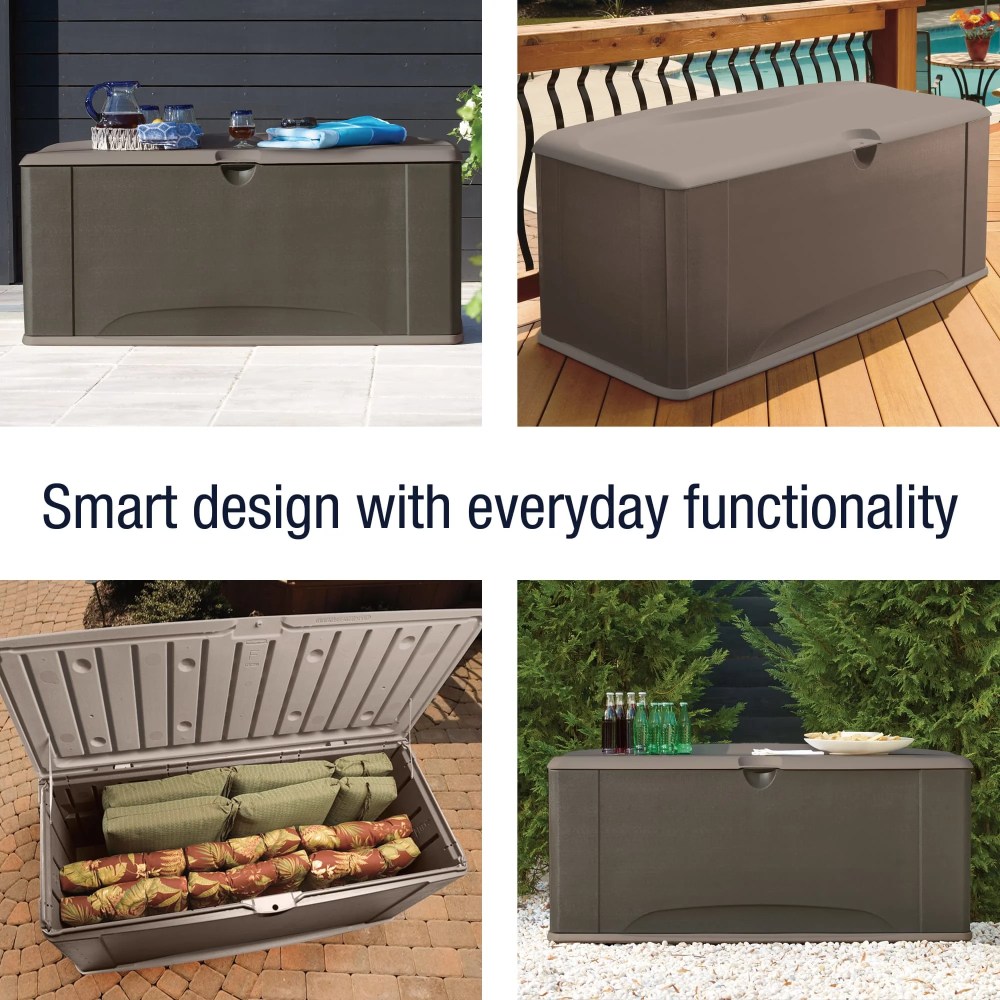 Rubbermaid Deck Box with Seat - X-Large - Image 3
