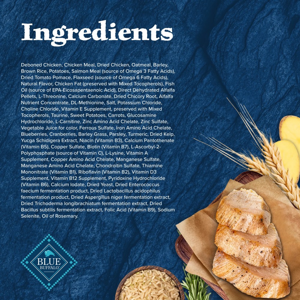 Blue Buffalo Wilderness Large Breed Dry Dog Food Plus Wholesome Grains, Chicken, 24 lbs. - Image 9