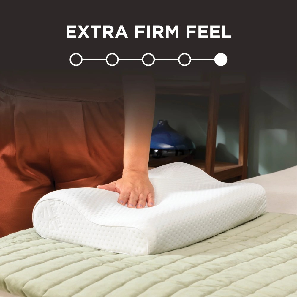 Tempur-Pedic Tempur-Ergo Memory Foam Neck Pillow, Medium Profile - Image 8