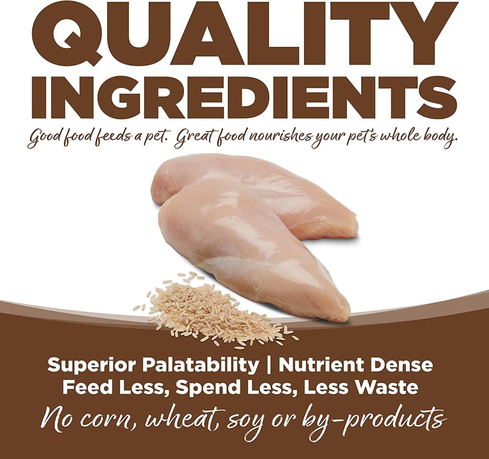 NutriSource Pure Vita Dry Dog Food, Chicken and Brown Rice, 25LB - Image 3