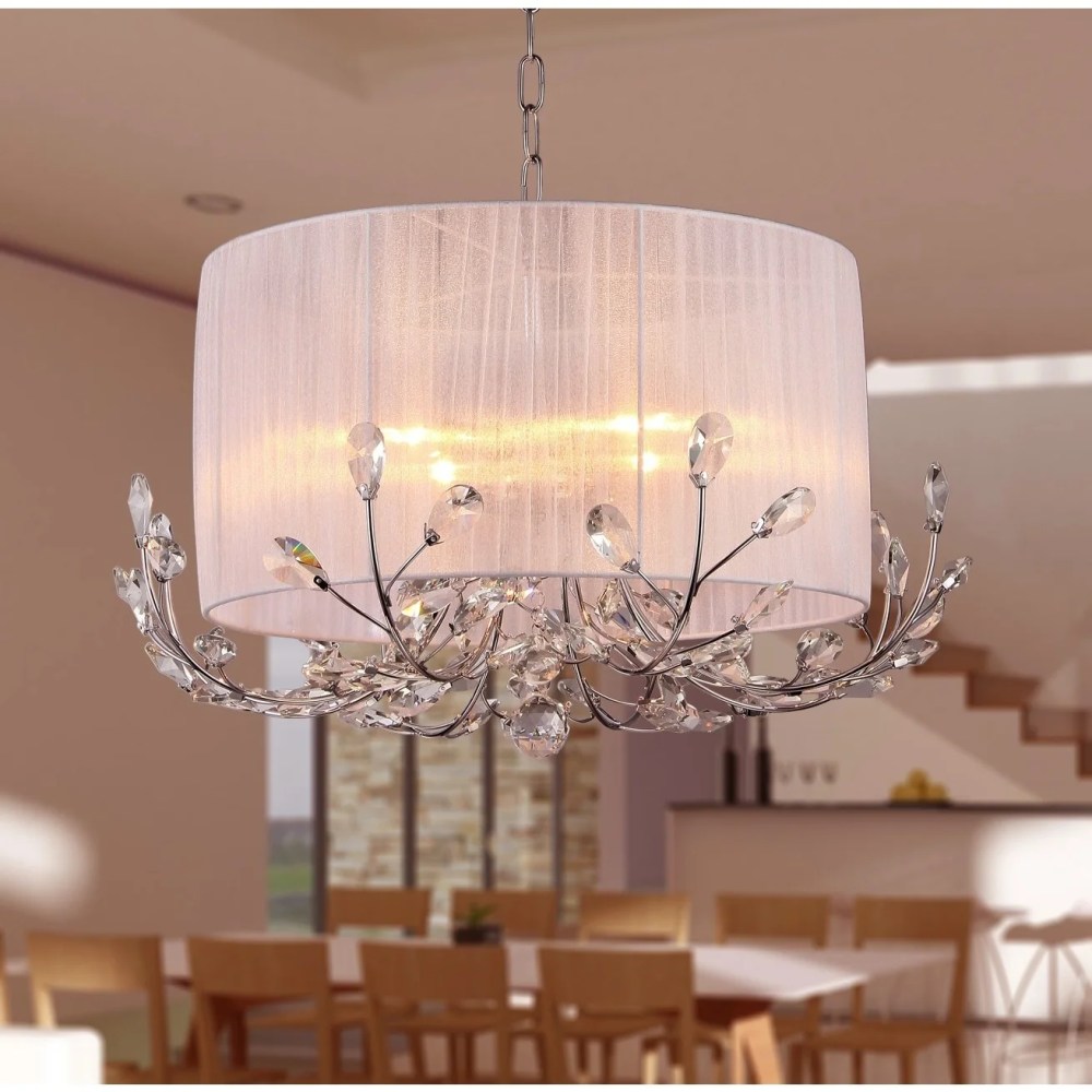 Warehouse of Tiffany RL7936-4W Robin Crystal Chandelier - Image 2
