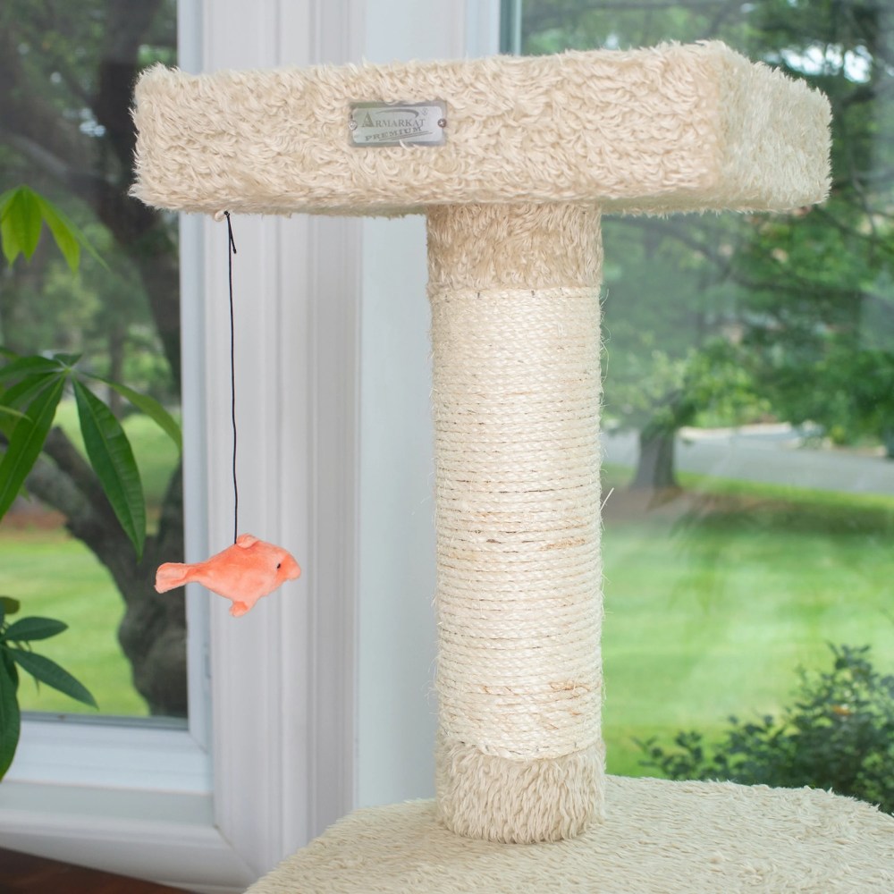 Armarkat Premium Cat Tree Model X5703, Khaki - Image 4