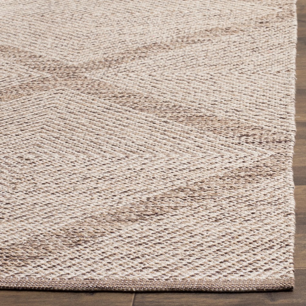 SAFAVIEH Montauk Bailey Geometric Diamond Cotton Area Rug, Beige, 9" x 12" - Image 7