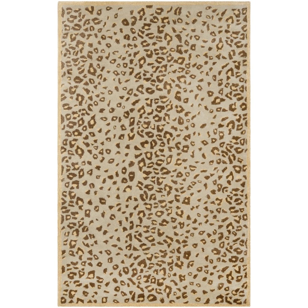 SAFAVIEH Martha Stewart Kalahari Spotted Area Rug, Horizon Sandbeige, 9" x 12"