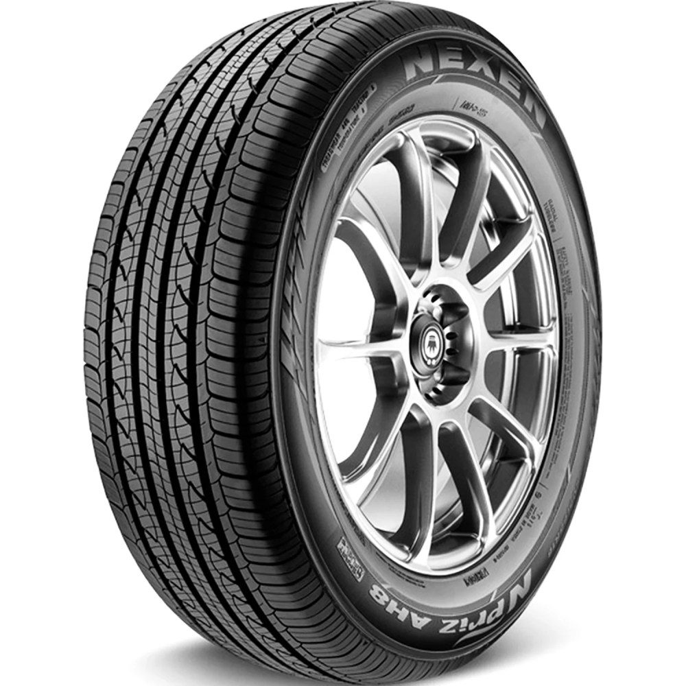Set of 4 (FOUR) Nexen N'Priz AH8 195/65R15 91H AS All Season A/S Tires Fits: 2013-15 Honda Civic Natural Gas, 2012-18 Ford Focus S