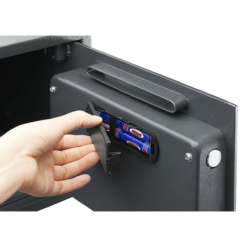 PARAGON SAFES 7878 Digital Depository Cash Drop Safe with 2 Keys-Security Safe Box for Home, Office, or Business (Dark Gray) - Image 4