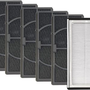 A/D/H True HEPA Odor Reduction Replacement Filters For Air Purifier Compatible with 3M Filtrete FAP-TT-ADH,Holmes HAP9243,HAP9415,HAP9423,Honeywell HPA060(BWM). 6 Packs