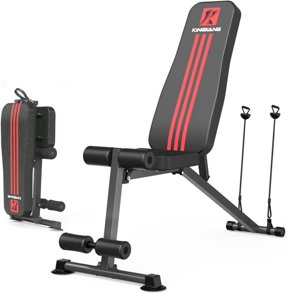 Adjustable Weight Bench, Exercise Dumbbells Bench for Full Body Workout, Foldable Workout Bench for Home Gym