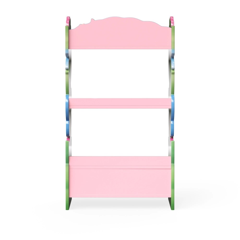 Fantasy Fields Magic Garden Kids 3-Tier Bookshelf & Drawer - Image 9
