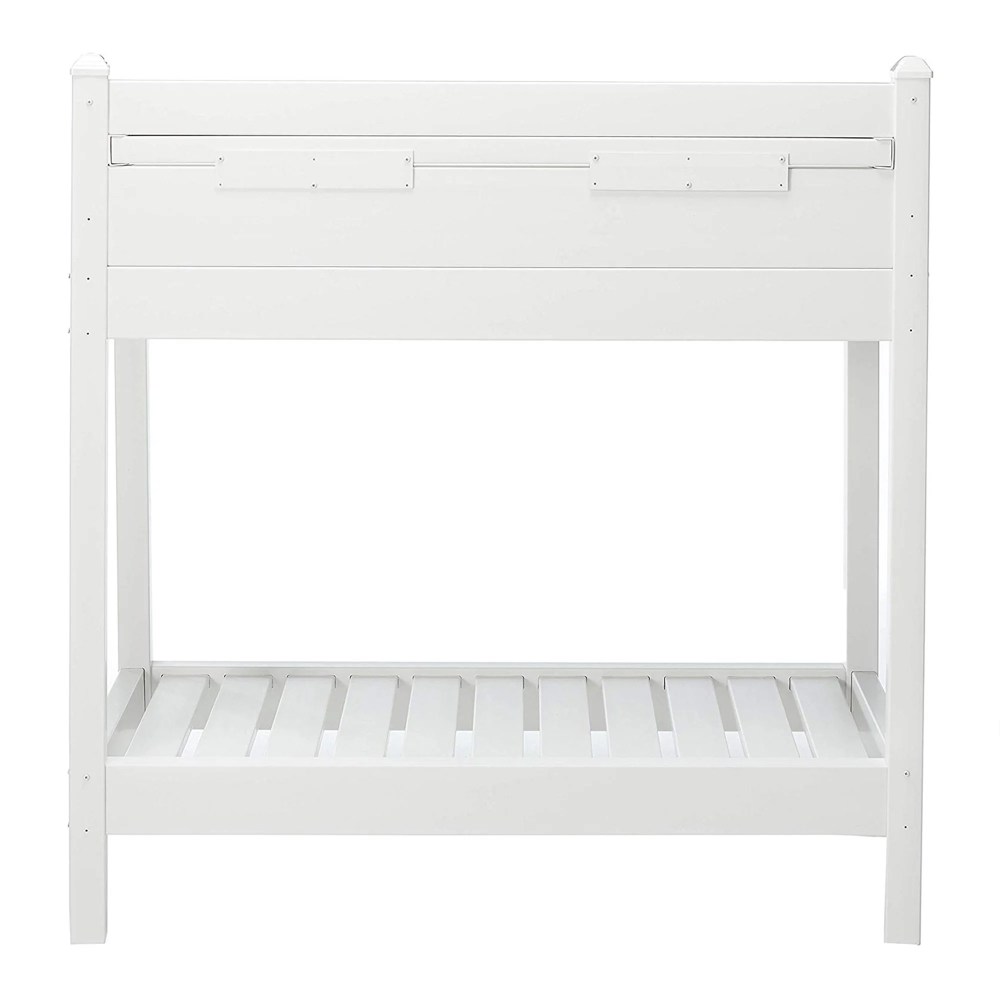 Dura-Trel Greenfield Outdoor Table, Gardening Supplies Potting Bench, White - Image 6