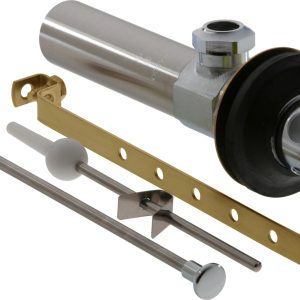 Delta Metal Pop-Up Drain Assembly for Bathroom Sinks in Chrome RP5651