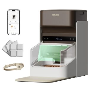 PETLIBRO Smart Auto Cat Feeder,  RFID Sensor,  5G Wi-Fi,  3L Dry Food Dispenser,  App Control,  Light Collar Tag