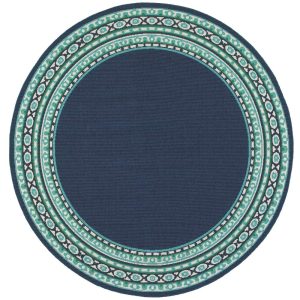 Avalon Home Mackay Bordered Traditional Indoor/Outdoor Area Rug