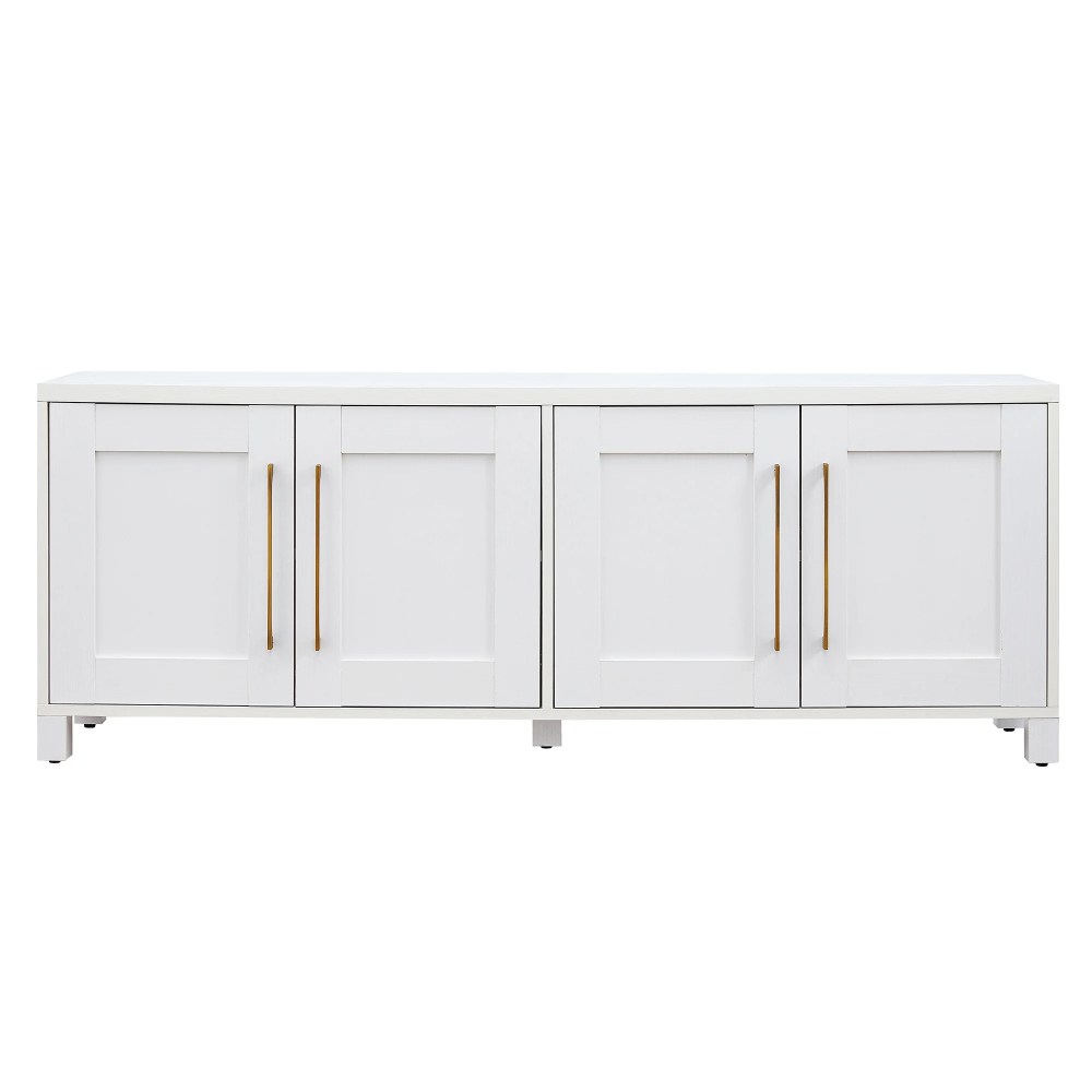 Evelyn&Zoe Chabot Rectangular TV Stand for TV's up to 75", White - Image 10