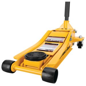 Performance Tool W1642 Professional Low-Profile Swiveling Floor Jack,  2-Ton Capacity,  Lift Range 2-3/4-Inch to 20-Inch