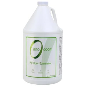 Zero Odor Pet Odor Eliminator Deodorizer for Dog Cat Urine Carpet Smell Remover 128 oz Refill