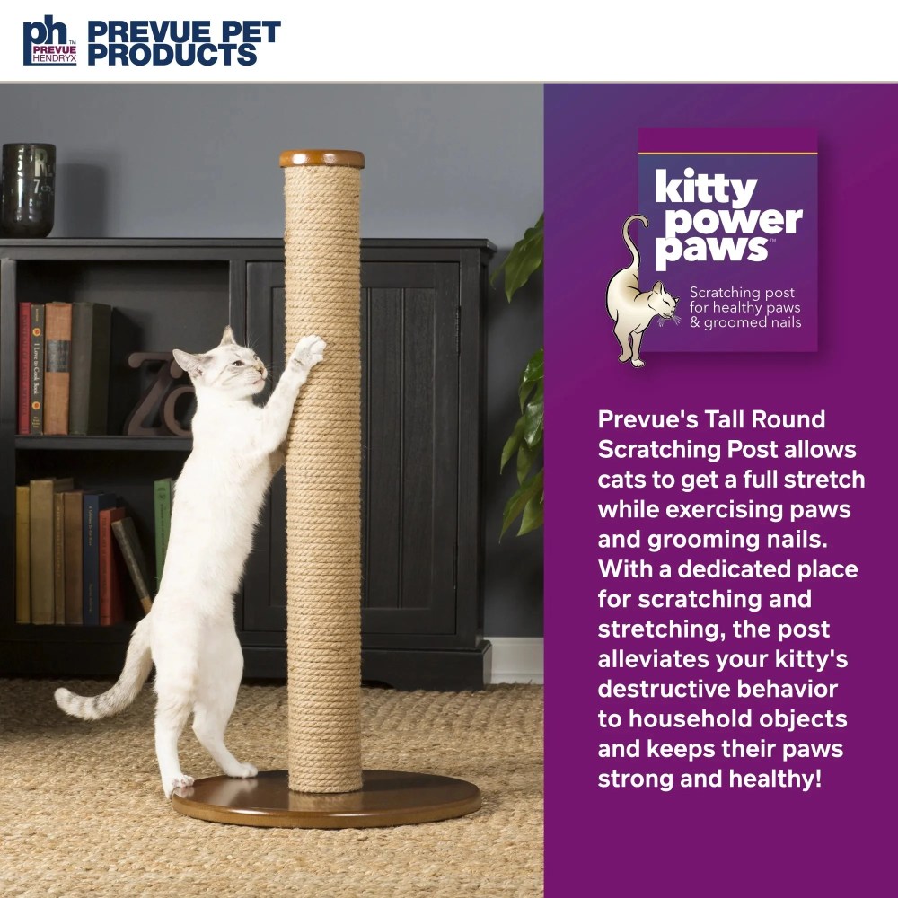 Prevue Pet Products Kitty Power Paws Tall Round Post - Image 3
