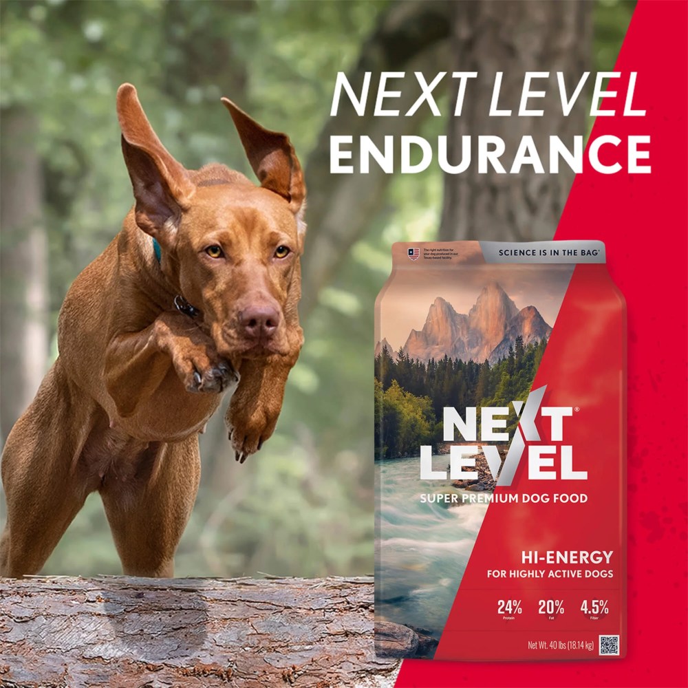 Next Level Hi-Energy for Adult Dogs of All Breeds Multi-Meat Dry Dog Food, 40 lbs - Image 7