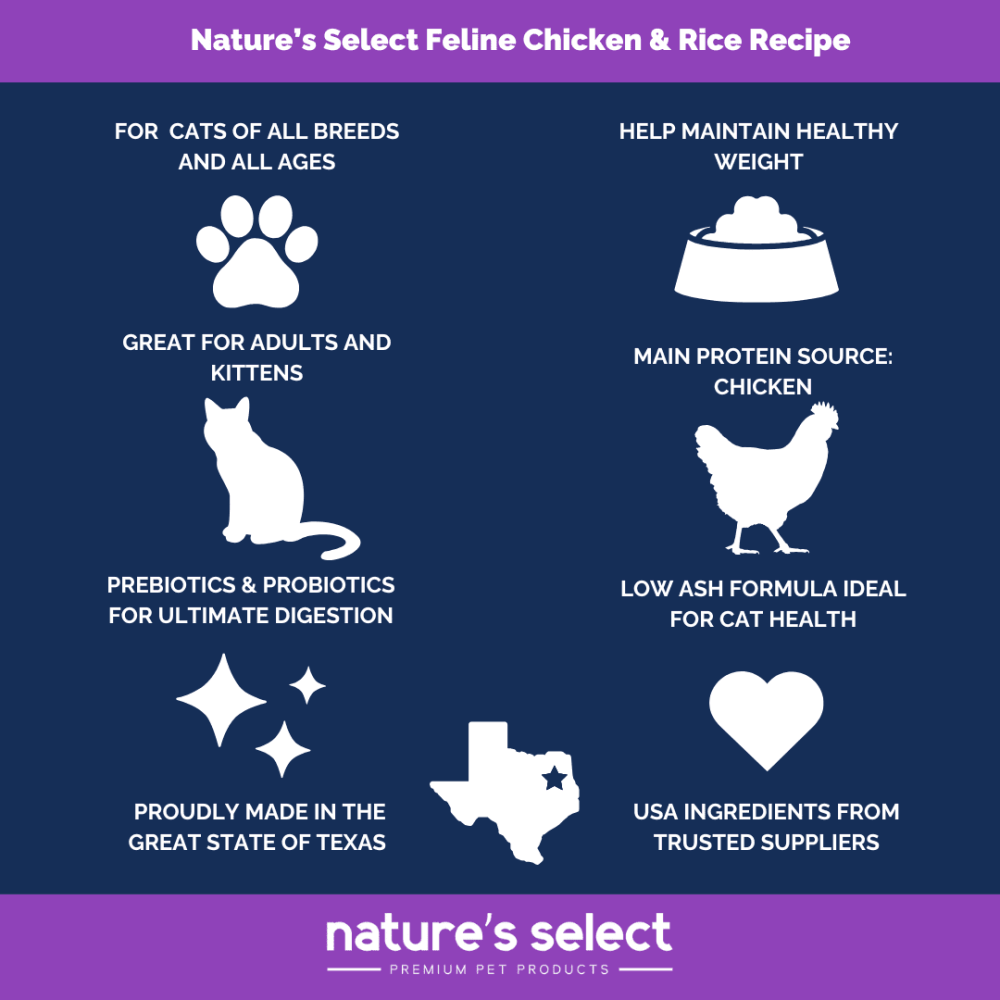 Nature's Select Feline Classic Nutrition Recipe - Dry Cat Food for All Ages - Image 2