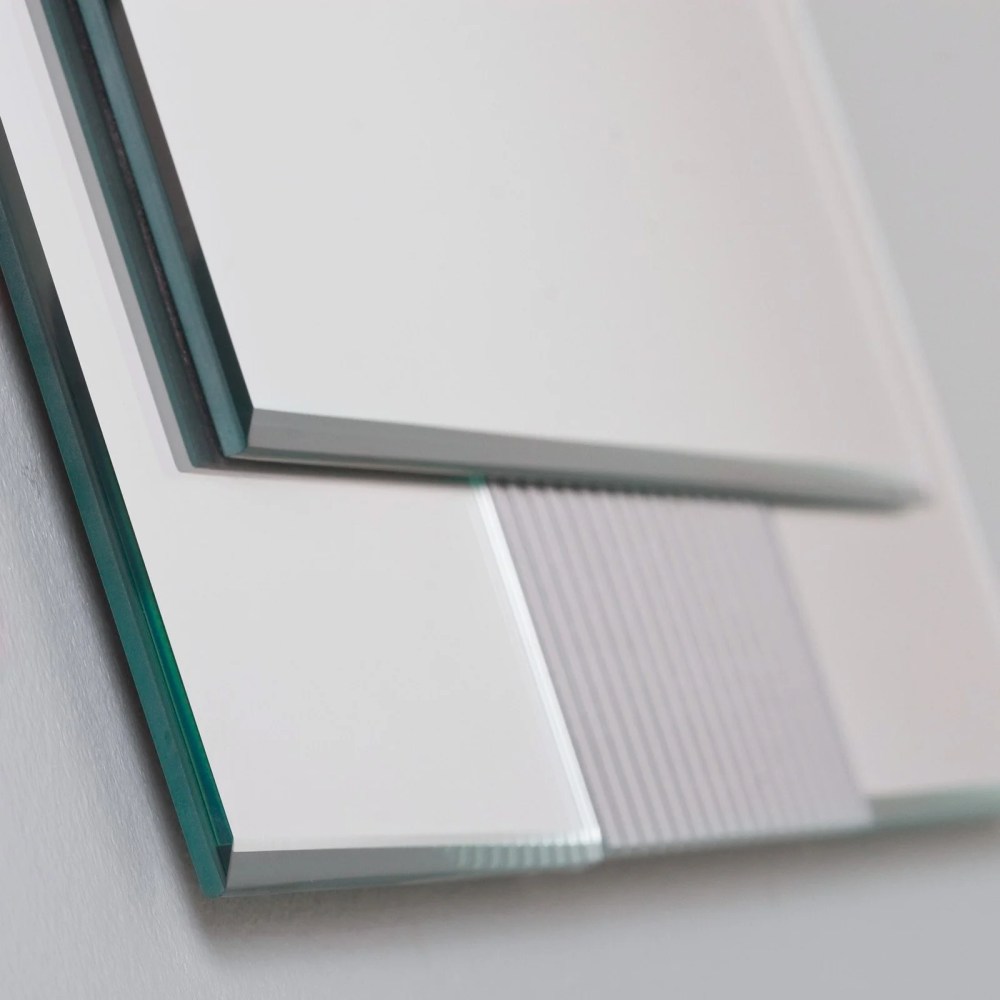 Francisca Large Frameless Wall Mirror - Image 2