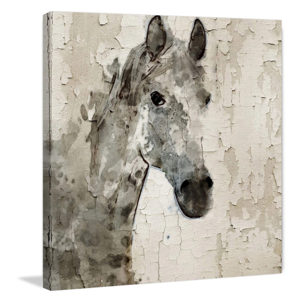 Marmont Hill Glaeta Horse by Irena Orlov Canvas Wall Art - Image 2