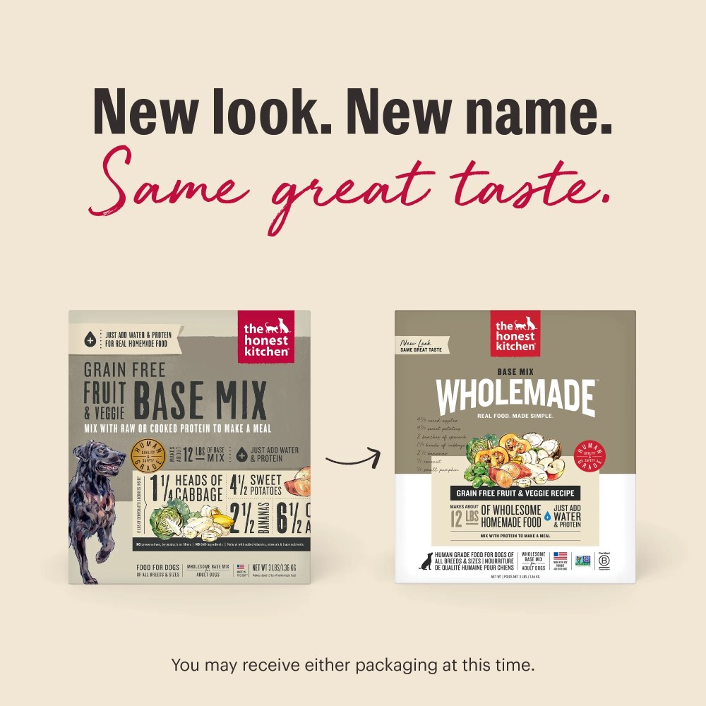 The Honest Kitchen Preference: Dehydrated Grain Free Base Mix Dog Food, Just Add Protein, 7 lbs (Makes 29 lbs of Base Mix) - Image 6