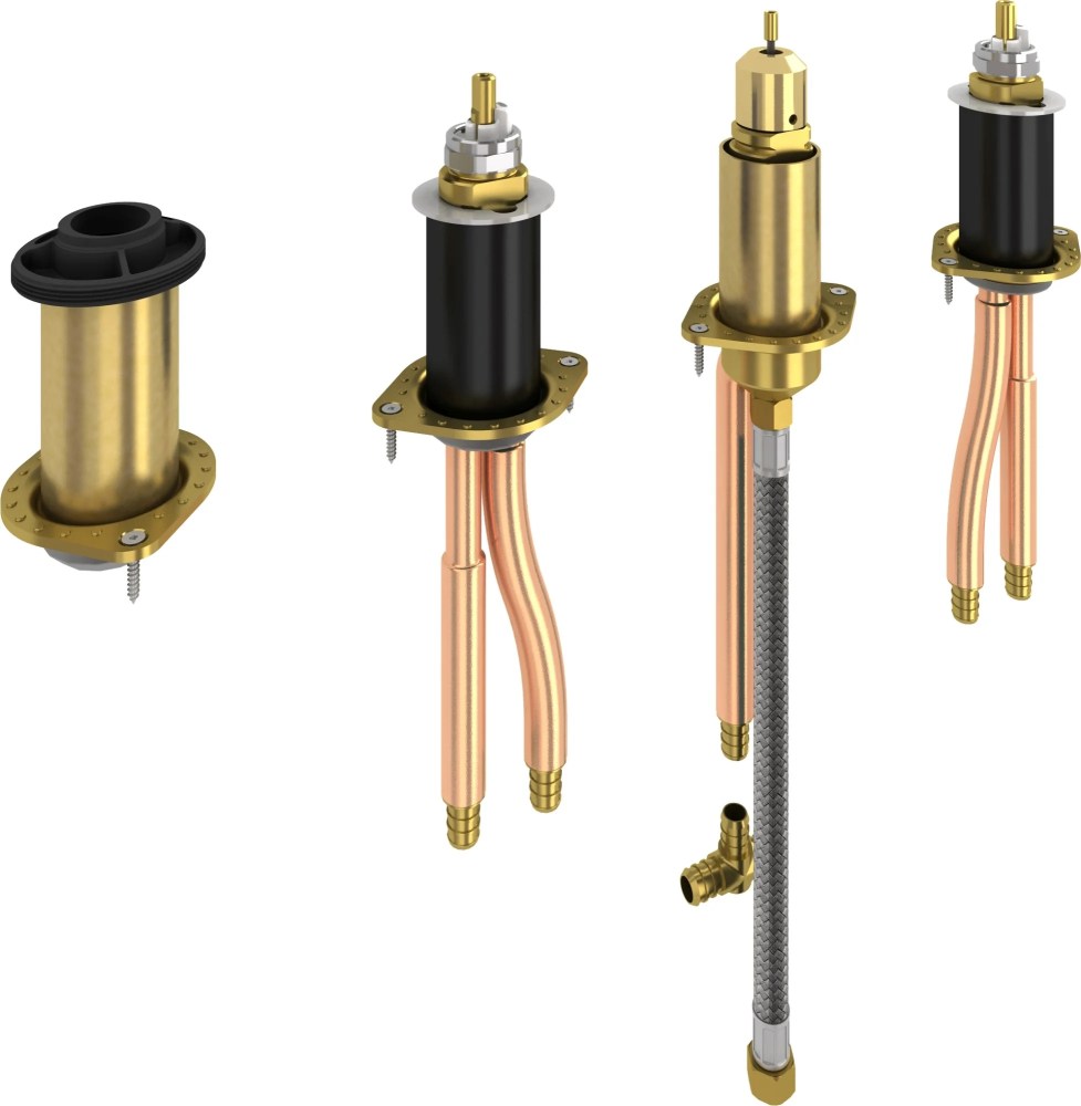 Delta Two-Handle Flexible Mount with Hand Shower - R4707-PX