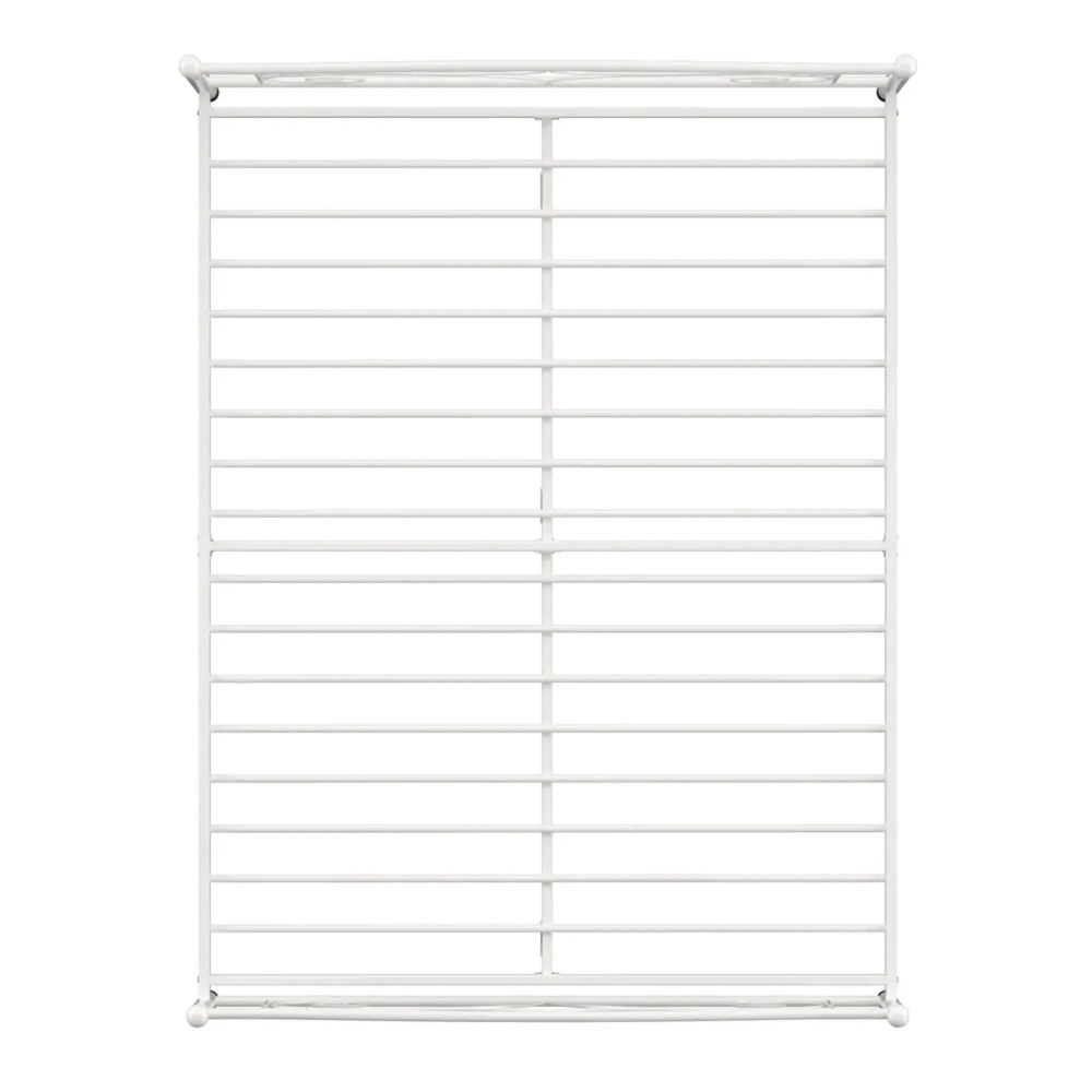 Weston Home Abigail Metal Platform Full Bed, White - Image 6