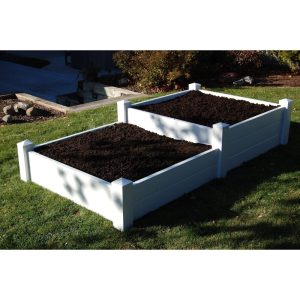 DuraTrel Split Level 4" x 8" Raised Planter Bed