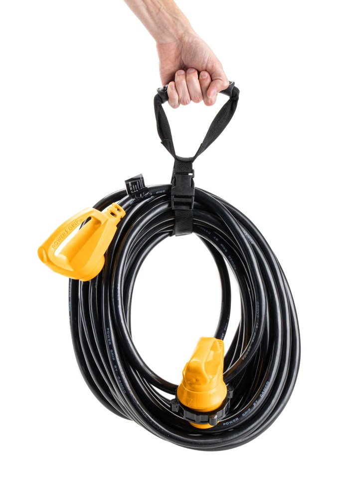 Camco PowerGrip Camper/RV 30-Amp Power Cord Rated for 125 Volts/3750 Watts, 50-Foot (55525) - Image 4