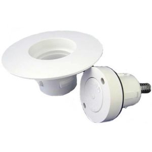 A&A Manufacturing 9/16" Turbo Clean Head with Adapter - White