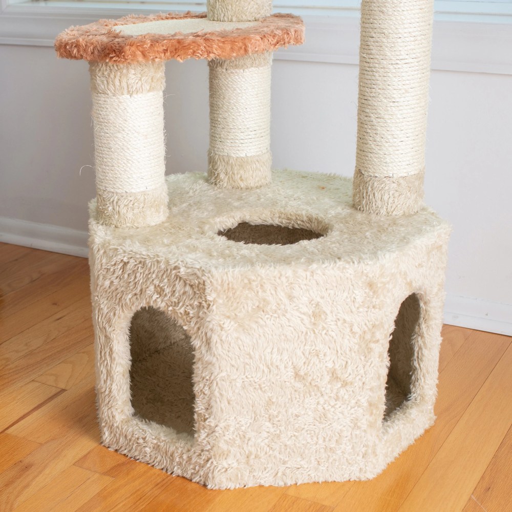 Armarkat Premium Cat Tree Model X5703, Khaki - Image 2