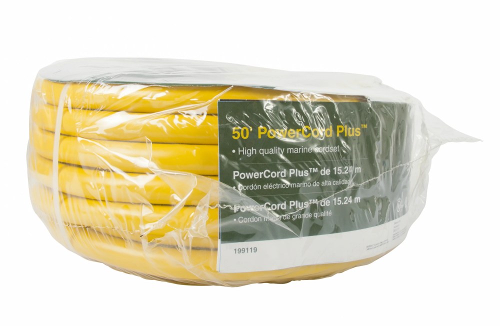 Marinco Yellow 30A 125V Cordset, 50-Foot - Image 5