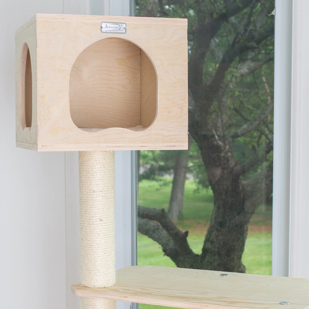 Armarkat Premium Pinus Sylvestris Wood, real wood Cat Tree S8502 - Image 2