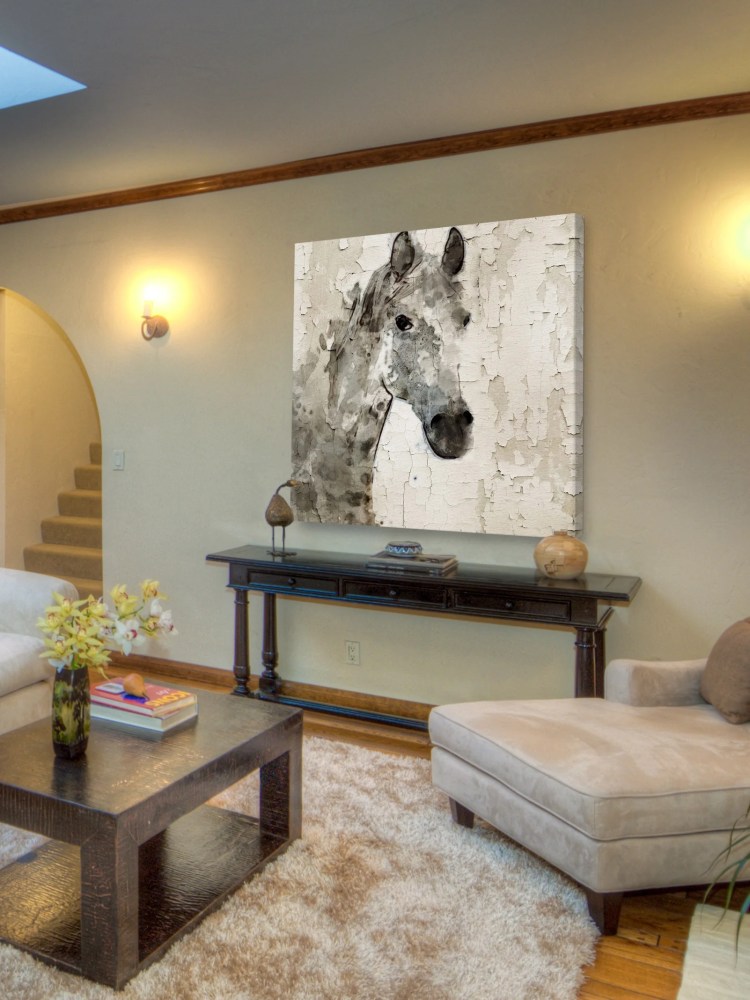 Marmont Hill Glaeta Horse by Irena Orlov Canvas Wall Art - Image 6