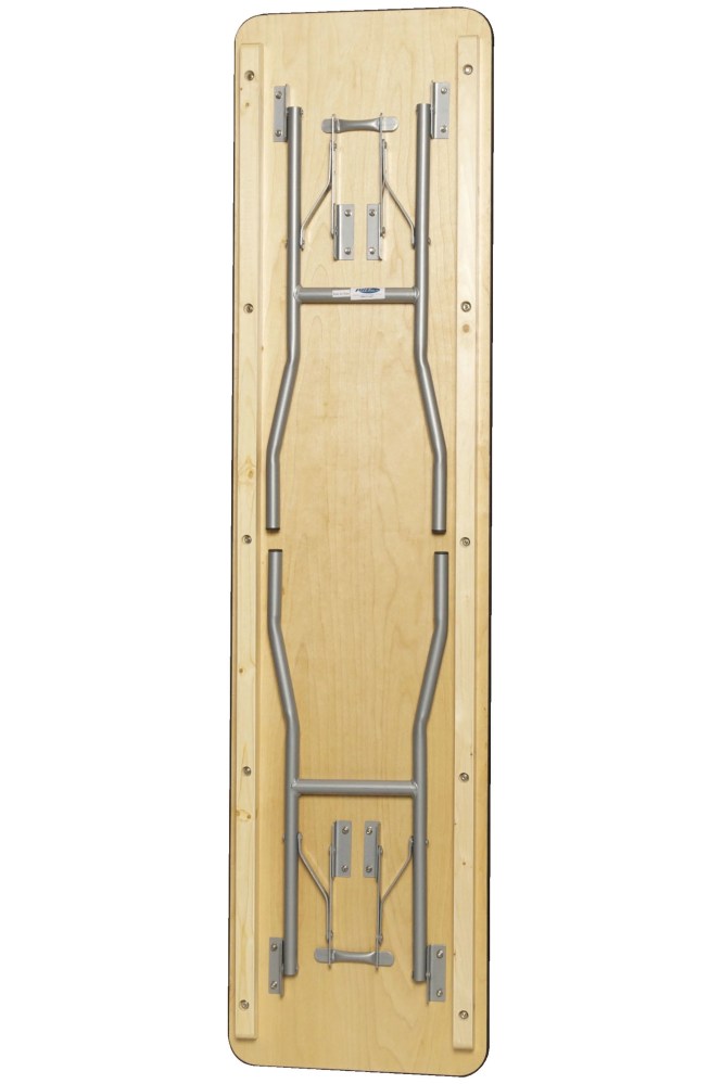 Table - 6'X18" WFT Series Russian Birch Wood - Rubber Edge - Image 6