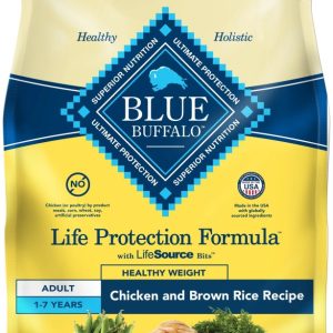 Blue Buffalo Life Protection Formula Chicken Adult Healthy Weight Dry Dog Food 30 lbs.