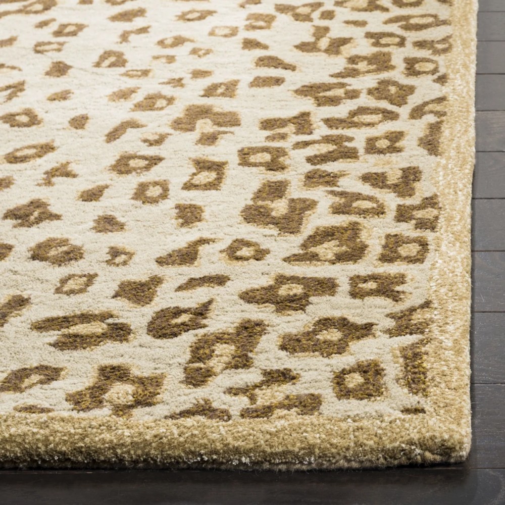 SAFAVIEH Martha Stewart Kalahari Spotted Area Rug, Horizon Sandbeige, 9" x 12" - Image 7