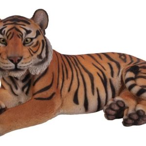 Hi-Line Gift Ltd. Tiger Laying Down Statue