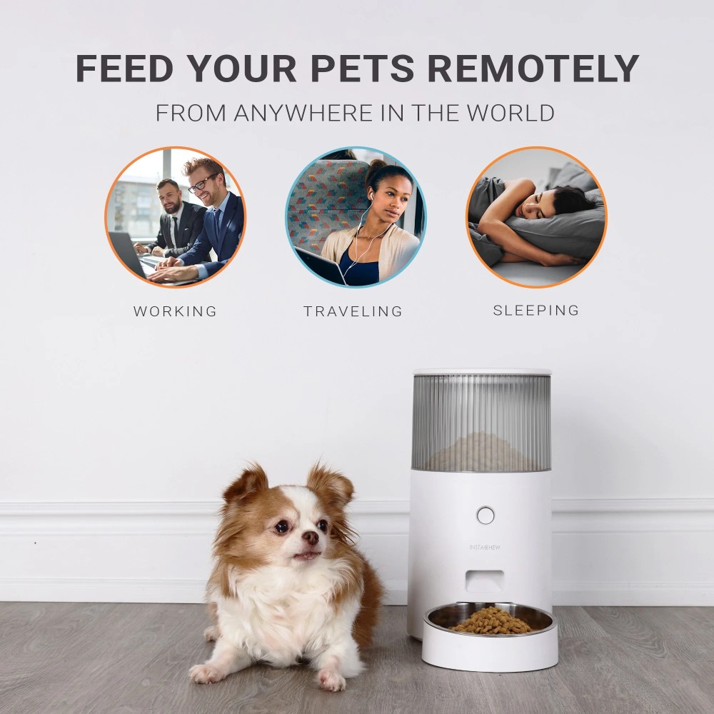 Instachew Purechew Mini Automatic Smart Cat Feeder, Smart Food Dispenser for Dogs and Cats - Image 5
