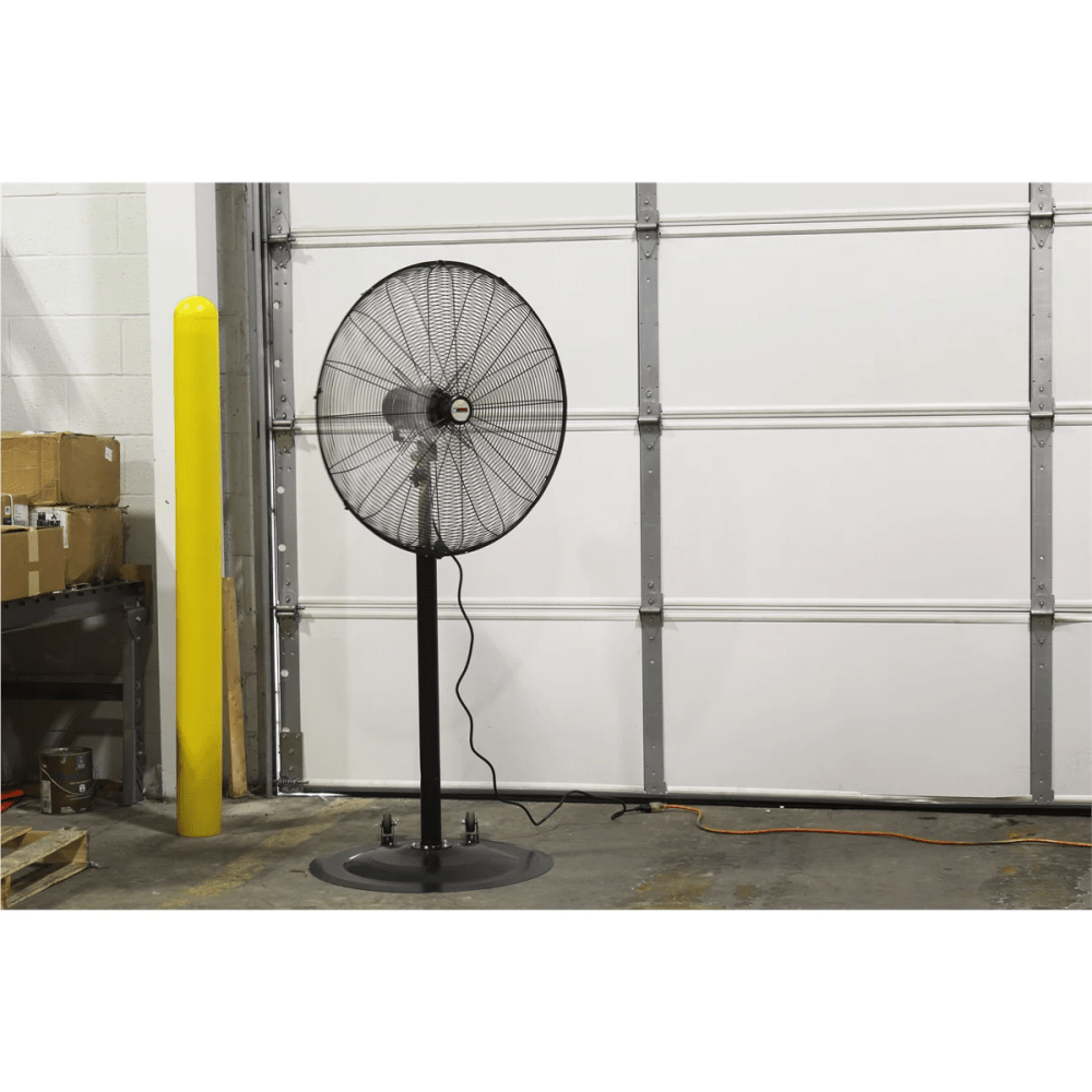 K Tool Int'l 77734 30" Industrial Oscillating Pedestal Fan, 1/2 HP, 3-Speed - Image 7