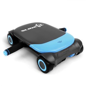 Wonder Core Slide Fit,  Ab Roller Board with 4 Wheels,  Automatic Rebound Abdominal Roller Wheel for Core Workout,  Abdominal Trainer with Knee Pad,  Ab Exercise Equipment,  Fitness Rolling Board,  Bl