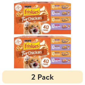 (2 pack) Purina Friskies Turchicken Gravy,  Soft Variety Pack,  Wet Cat Food,  5.5 oz Cans