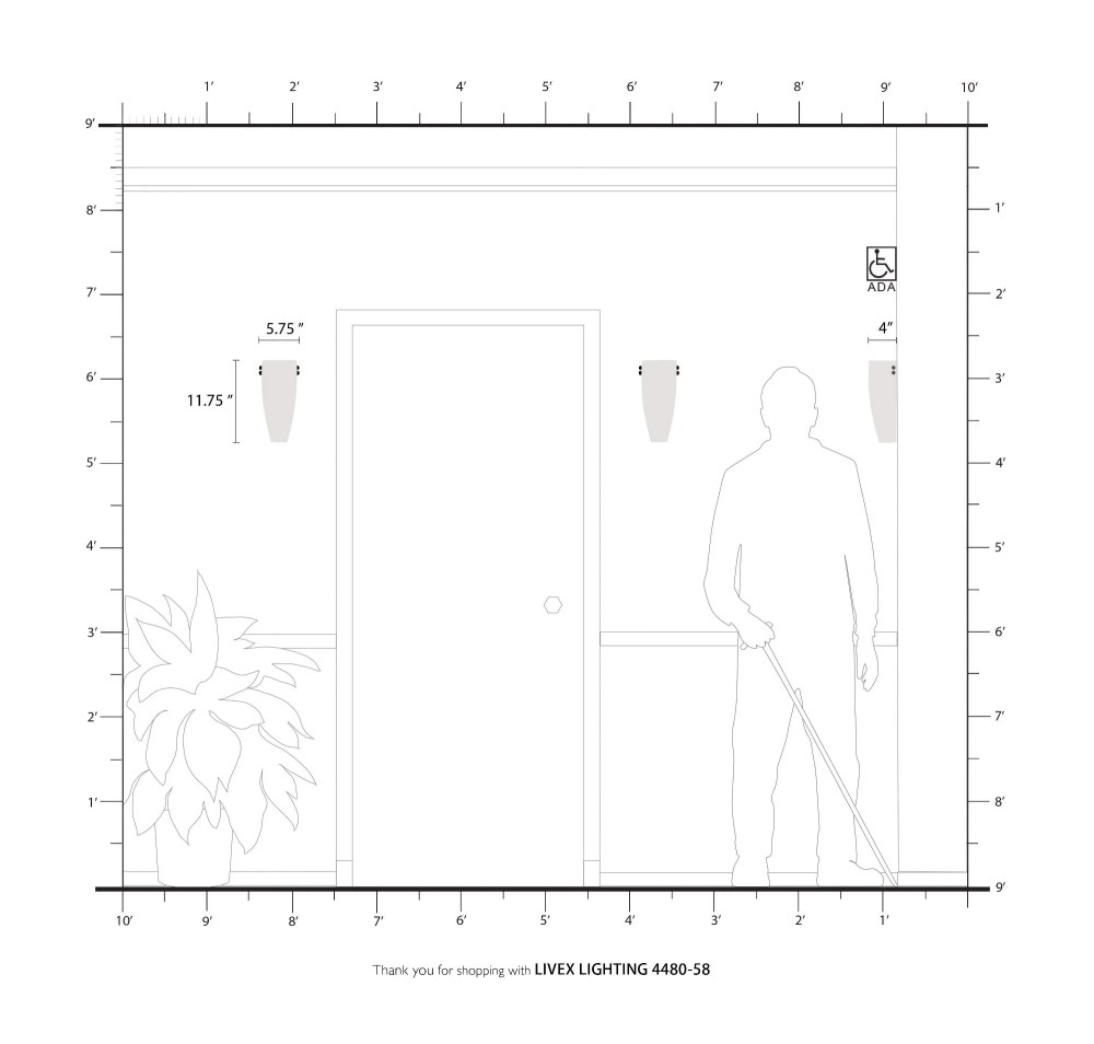 Livex Lighting Coronado Wall Sconce in Imperial Bronze - Image 7
