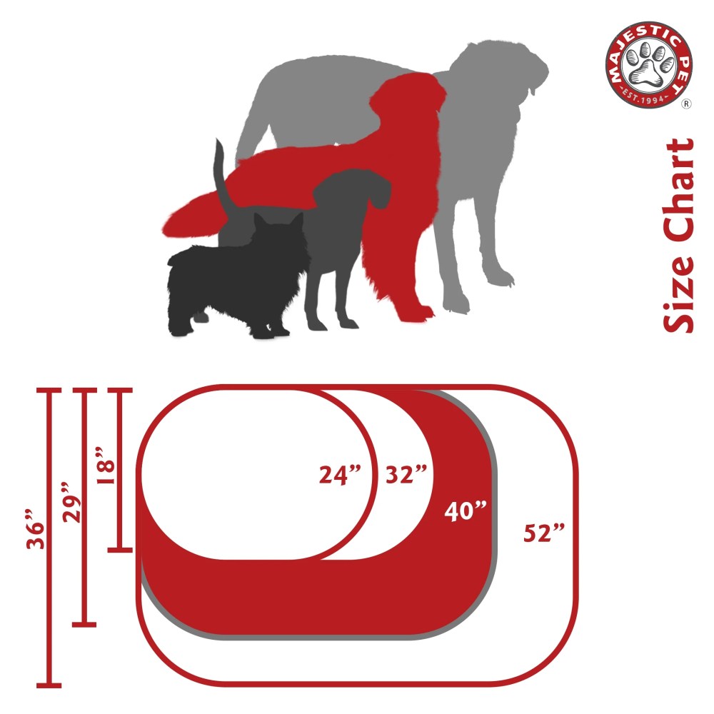 Majestic Pet Poly/Cotton Bagel Pet Bed for Dogs, Calming Dog Bed Washable, Large, Khaki - Image 3